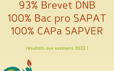 Résultats aux examens 2022