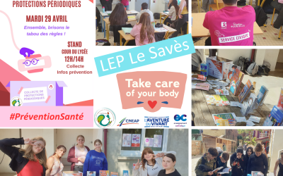 Prévention santé et collecte de protections périodiques