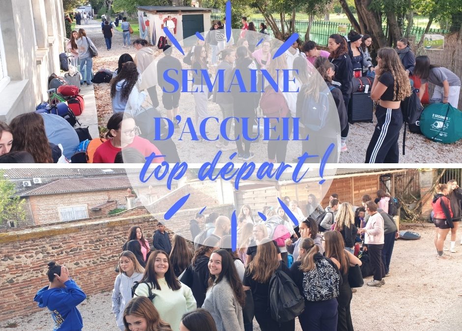 Semaine d&rsquo;Accueil : top départ !