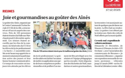 On parle de nous dans La Dépêche du Midi